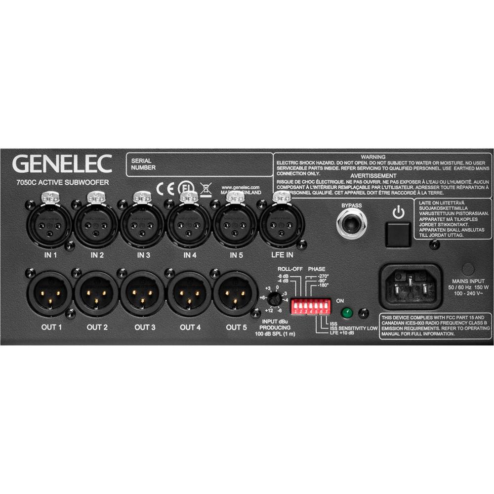 Genelec 7050C - 130W 8" Active Studio Subwoofer