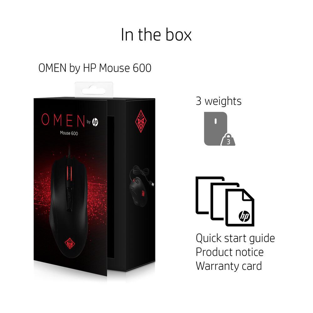 HP Wired Omen Mouse 600