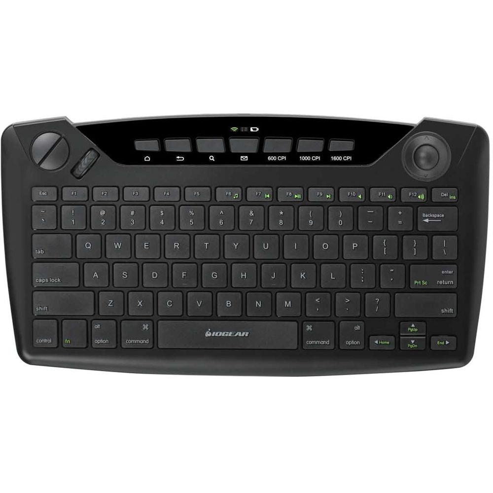 IOGEAR Wireless Smart TV Keyboard with Trackball