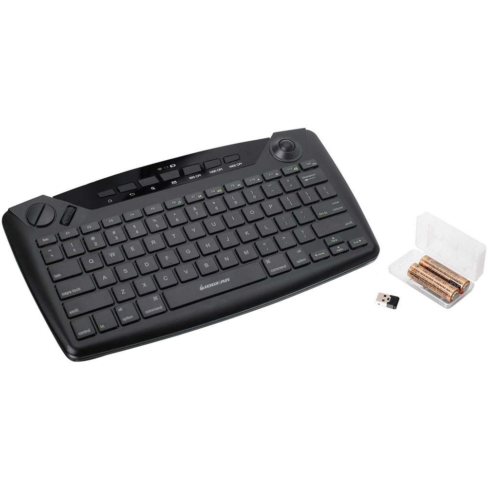 IOGEAR Wireless Smart TV Keyboard with Trackball