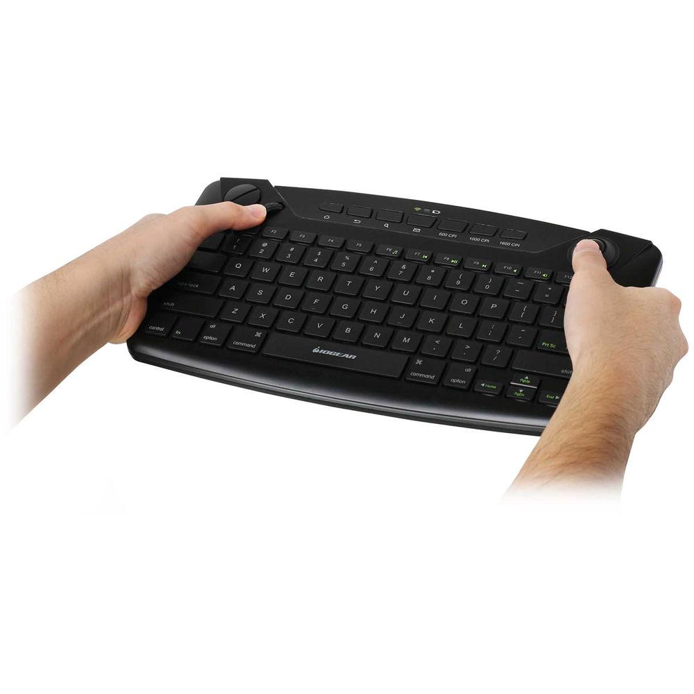IOGEAR Wireless Smart TV Keyboard with Trackball