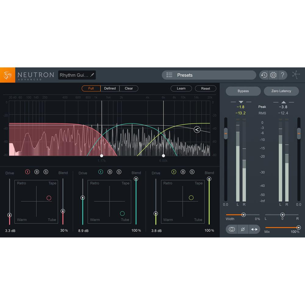 iZotope Neutron 2 Advanced - Mixing Software with Track Assistant