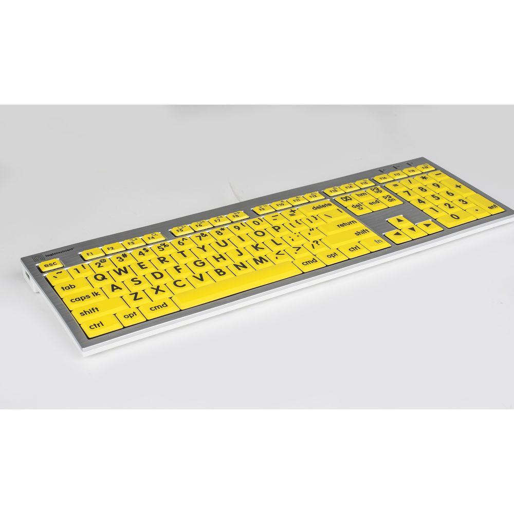 LogicKeyboard Large Print ALBA Mac Pro American English Keyboard, LogicKeyboard, Large, Print, ALBA, Mac, Pro, American, English, Keyboard