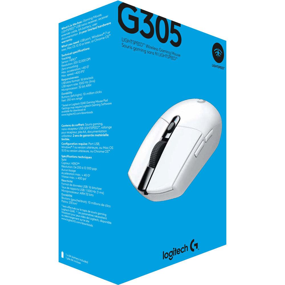 Logitech G305 LIGHTSPEED Wireless Mouse, Logitech, G305, LIGHTSPEED, Wireless, Mouse