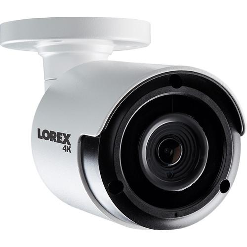 Lorex 8-Channel 4K UHD NVR with 2TB HDD, 2 4K Night Vision Bullet Cameras & 2 4K Night Vision Dome Cameras