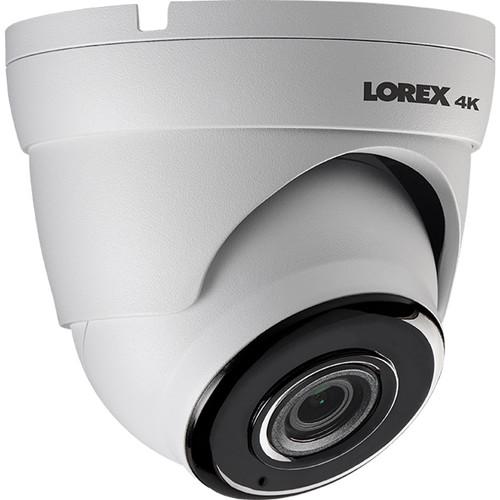 Lorex 8-Channel 4K UHD NVR with 2TB HDD, 2 4K Night Vision Bullet Cameras & 2 4K Night Vision Dome Cameras