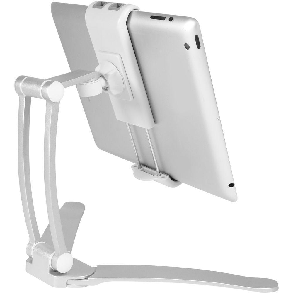 Macally 2-in-1 Wall Mount and Countertop Stand for Tablet or Smartphone