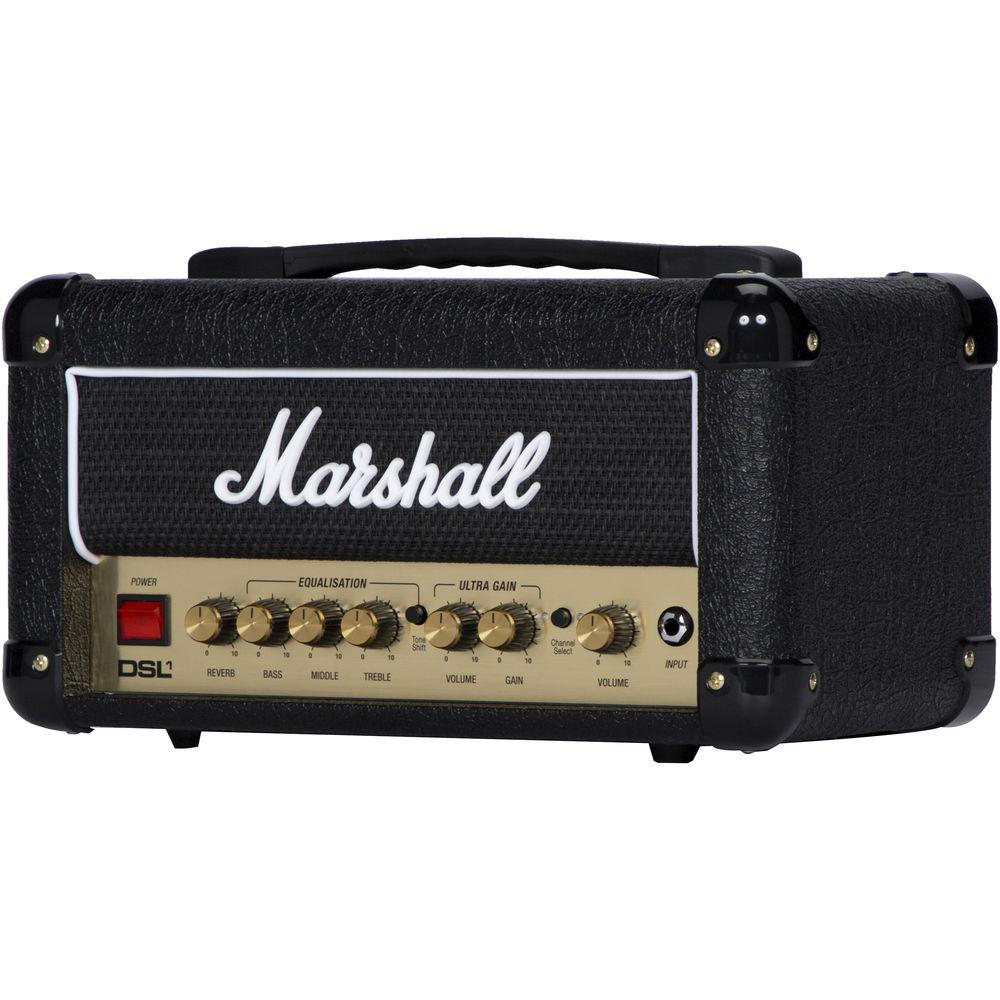 Marshall Amplification DSL1HR 1W 2-Channel Valve Amplifier Head with Reverb