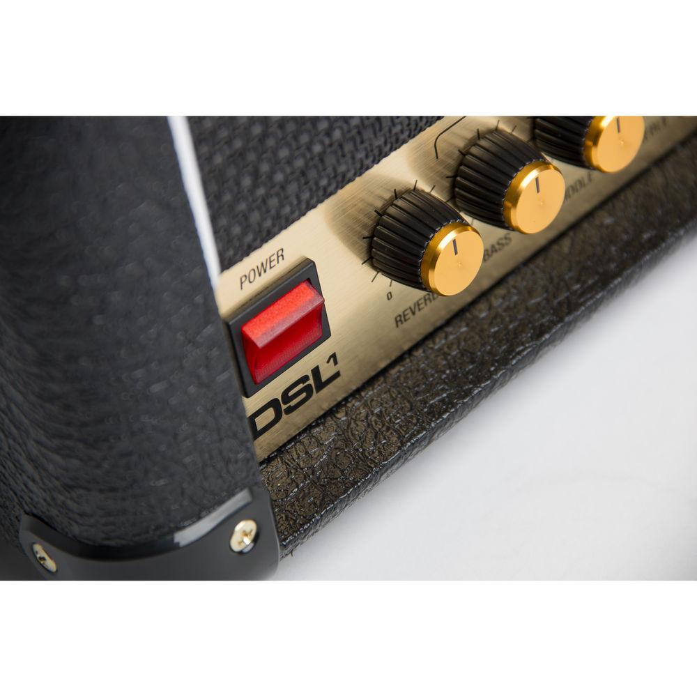 Marshall Amplification DSL1HR 1W 2-Channel Valve Amplifier Head with Reverb