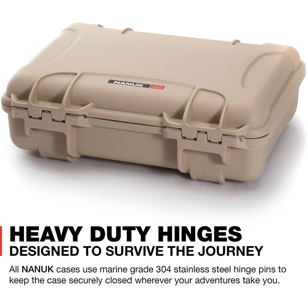 Nanuk 910 Waterproof Hard Case with Insert for DJI Mavic Air