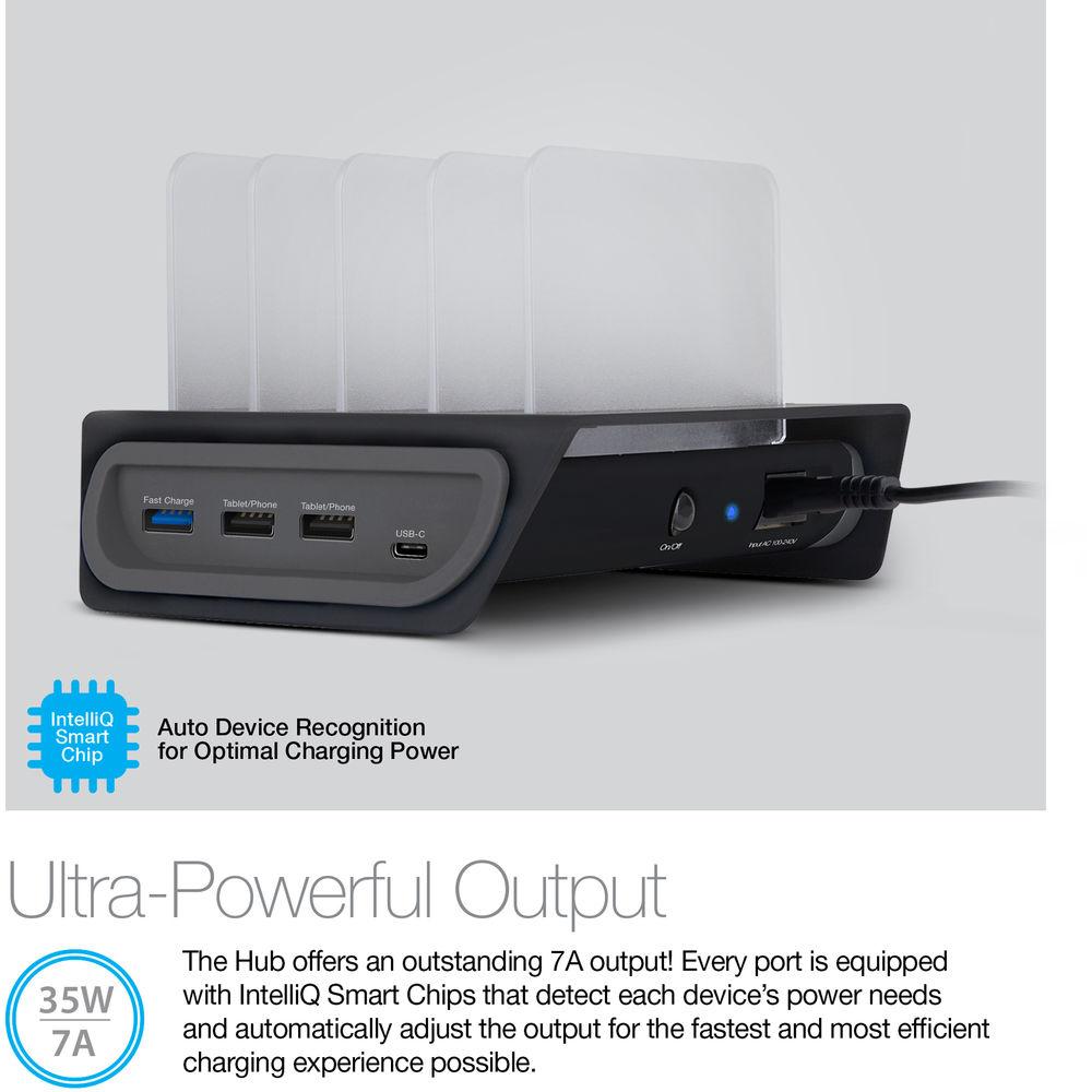 Naztech Adaptive Fast Charge Power Hub 4