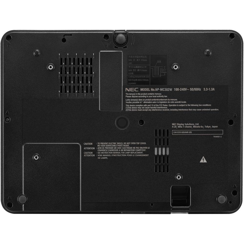 NEC NP-MC372X 3700-Lumen XGA LCD Projector