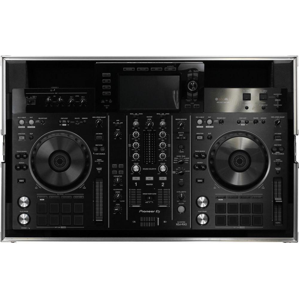 Odyssey Innovative Designs Flight Zone Low-Profile Case for Pioneer XDJ-RX XDJ-RX2 DJ Controllers