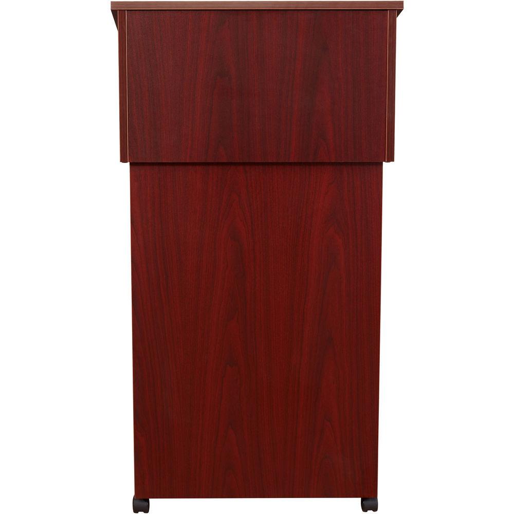 Oklahoma Sound Tabletop Lectern With Av Cart Lectern Base