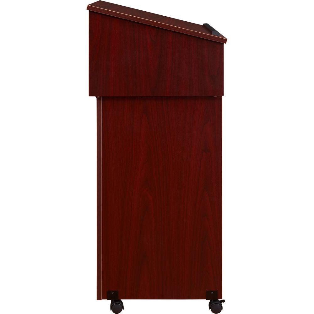 Oklahoma Sound Tabletop Lectern With Av Cart Lectern Base