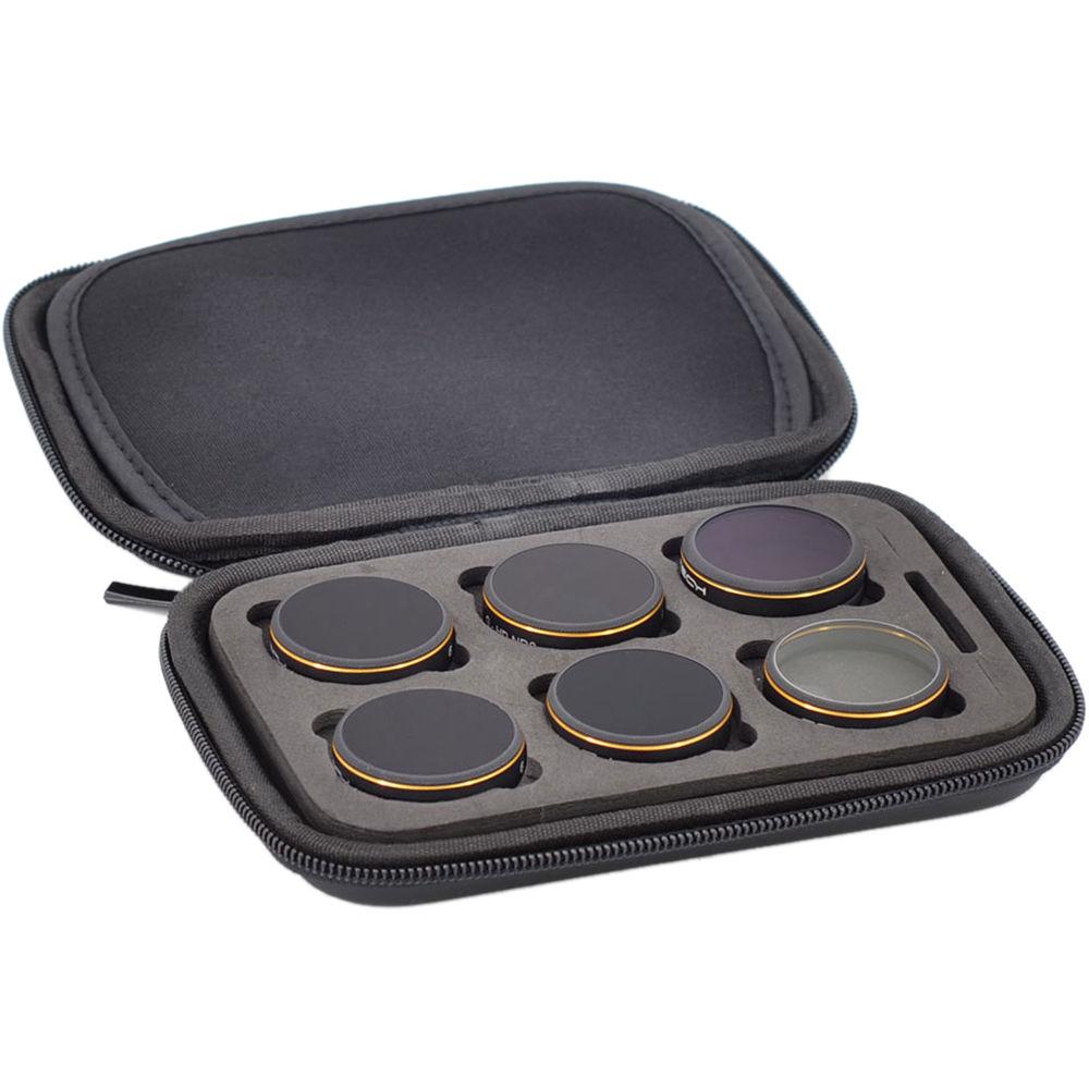 PGYTECH 6-Filter Set Case for DJI Phantom 4 Pro