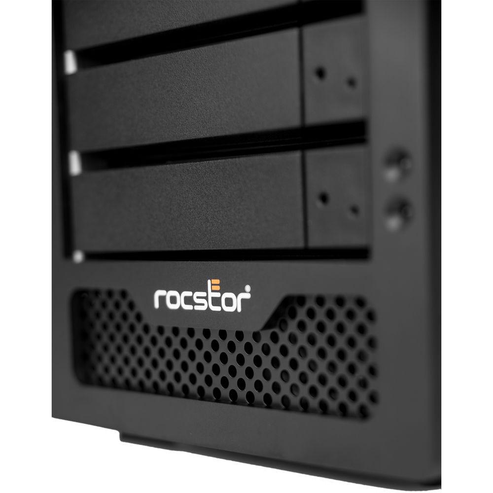 Rocstor 64TB RT38 Thunderbolt 3 Rackmount 2U HDD RAID Array, Rocstor, 64TB, RT38, Thunderbolt, 3, Rackmount, 2U, HDD, RAID, Array