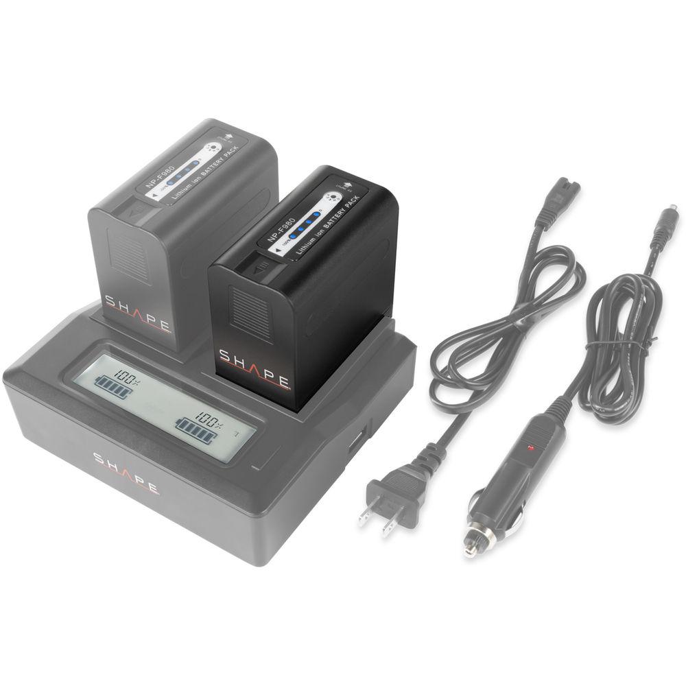 SHAPE NP-F980 6600mAh Lithium-Ion Battery