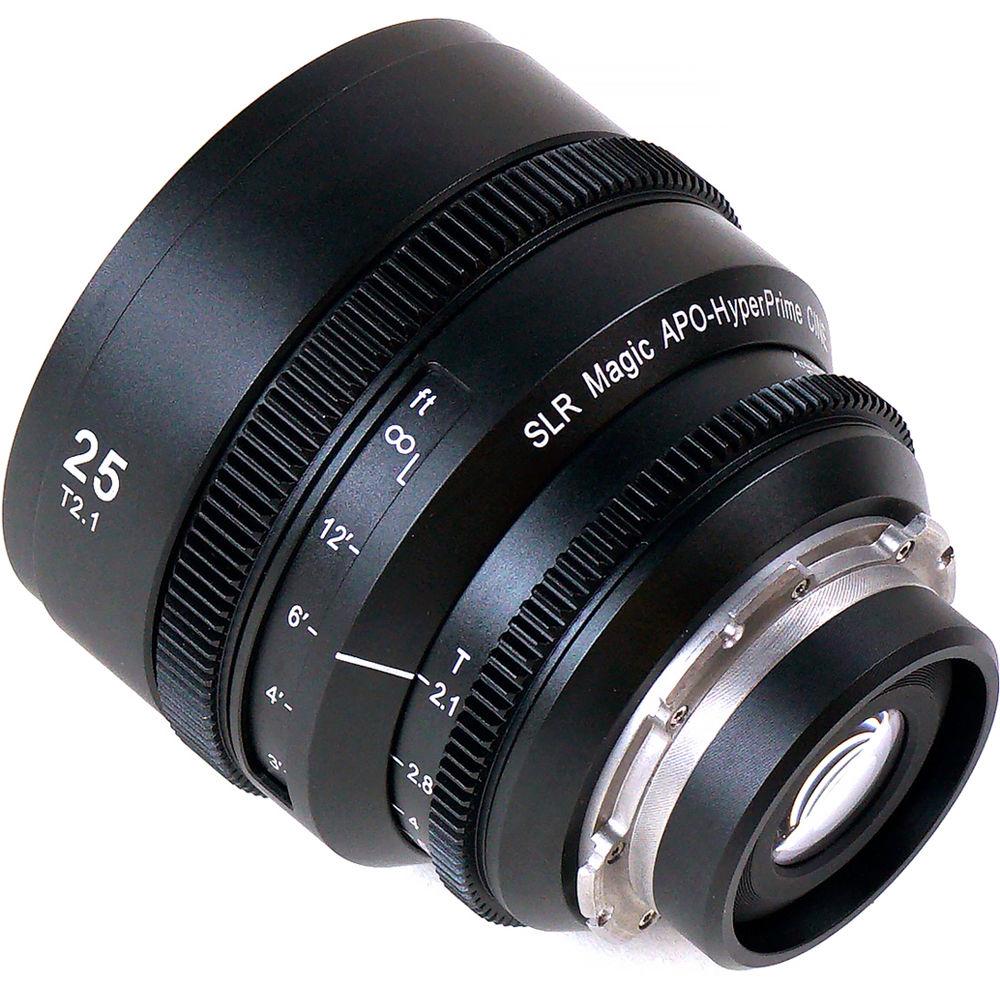 SLR Magic APO HyperPrime CINE 25, 50, 85mm T2.1 Lens Set