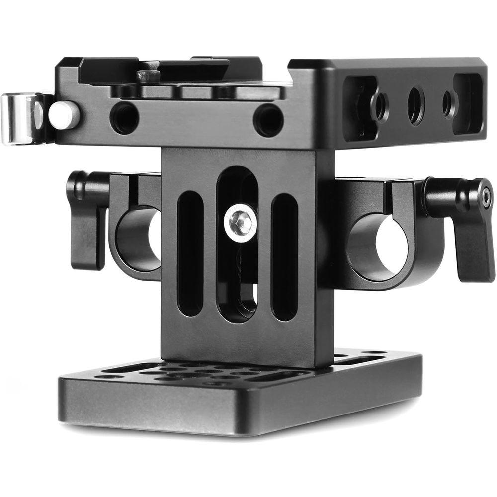 SmallRig Baseplate with Locking Lever & 15mm LWS Rod Clamp