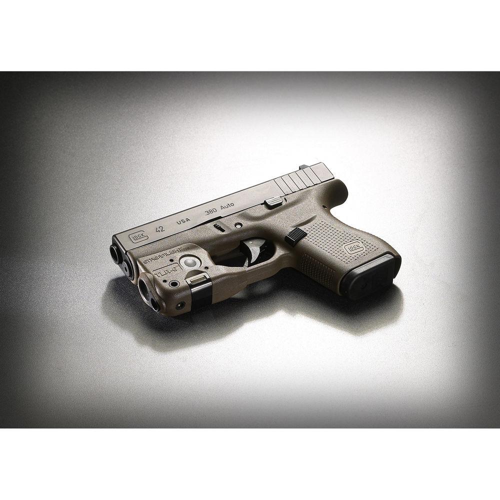 Streamlight TLR-6 Gun-Mounted Tactical Light with Red Aiming Laser for Glock 42 43