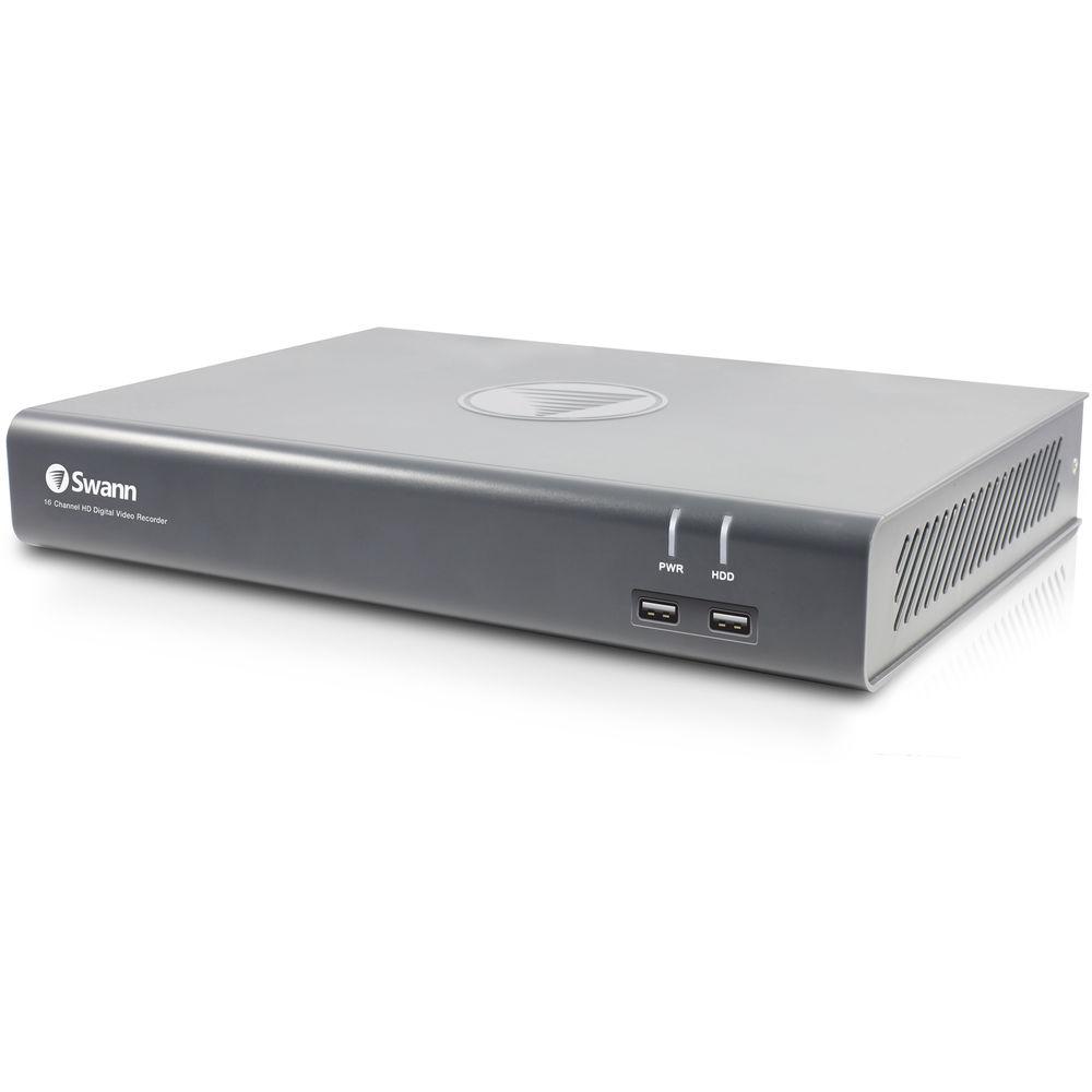 Swann 16-Channel 1080P DVR with 1TB HDD & 12 1080p Outdoor Bullet Cameras with Night Vision