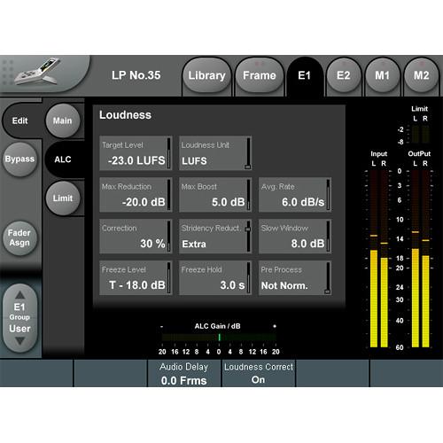 TC Electronic Loudness Pilot AES Balanced Broadcast Audio Processor