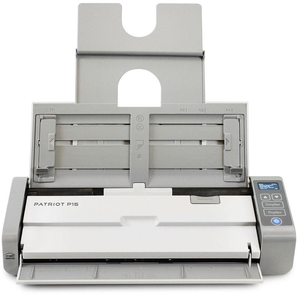 Visioneer Patriot P15 Portable Duplex Document Scanner