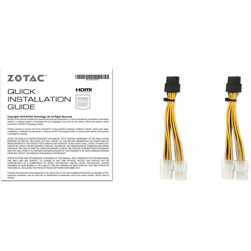 ZOTAC GAMING GeForce RTX 2080 Ti Twin Fan Graphics Card