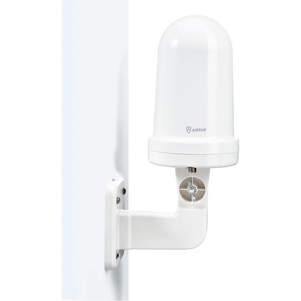 ANTOP Antennas AT-416B UFO Outdoor Attic RV Amplified HDTV Antenna