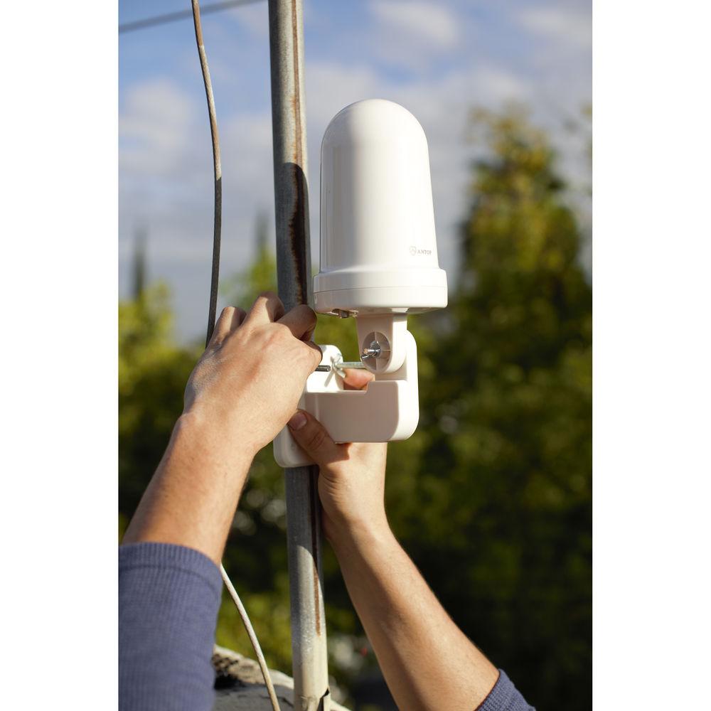ANTOP Antennas AT-416B UFO Outdoor Attic RV Amplified HDTV Antenna