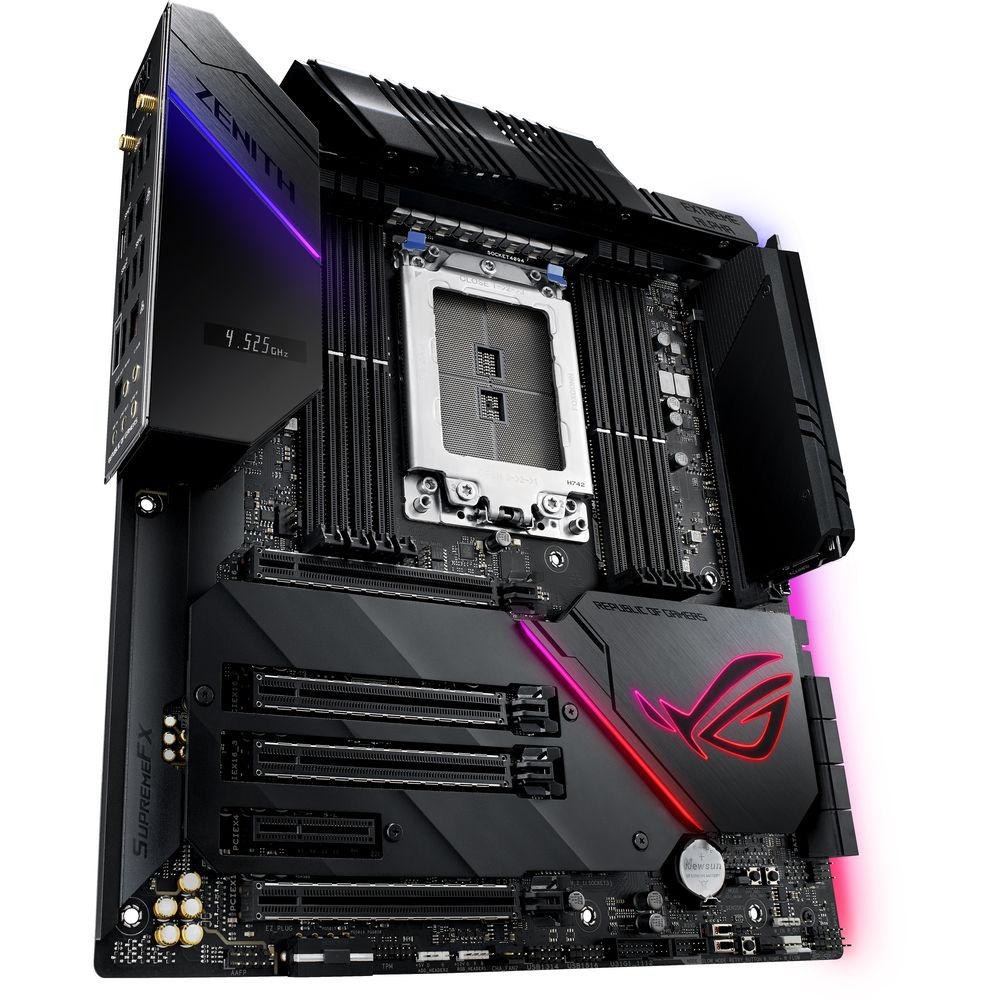 ASUS Republic of Gamers Zenith Extreme Alpha X399 TR4 E-ATX Motherboard