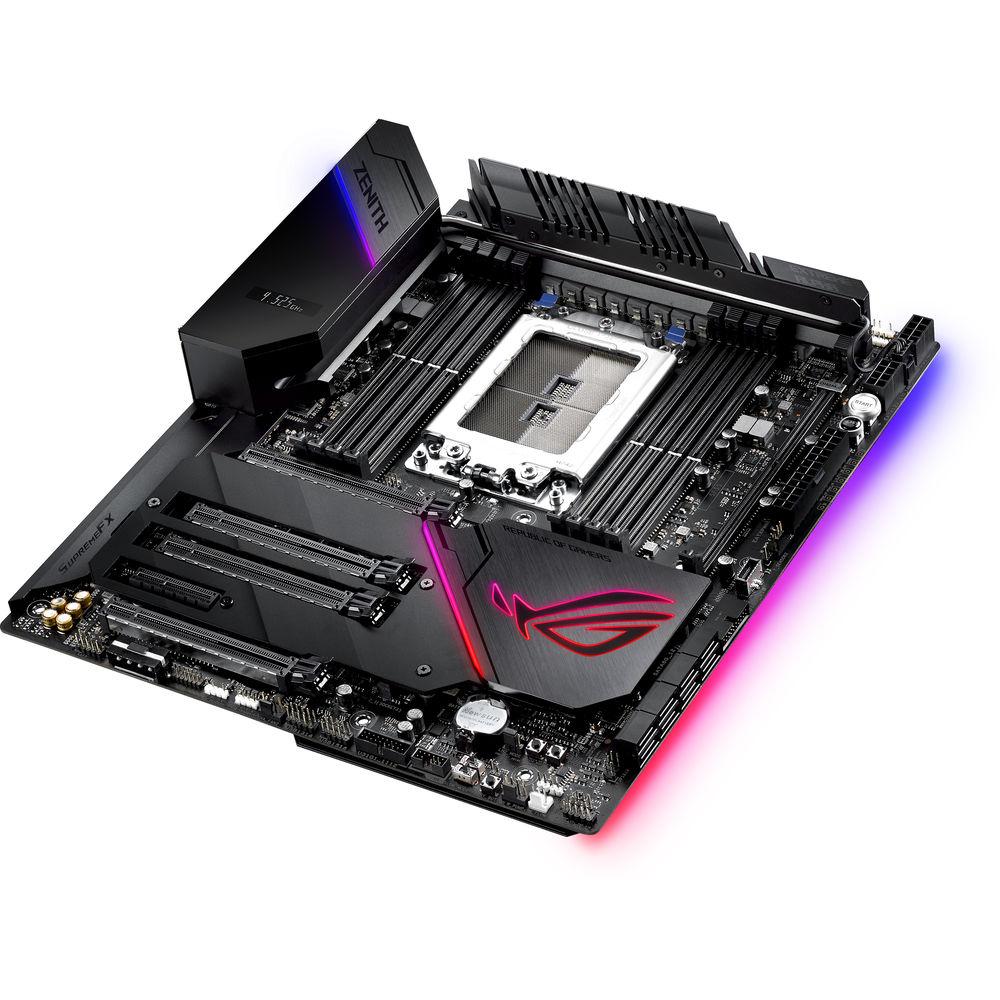 ASUS Republic of Gamers Zenith Extreme Alpha X399 TR4 E-ATX Motherboard