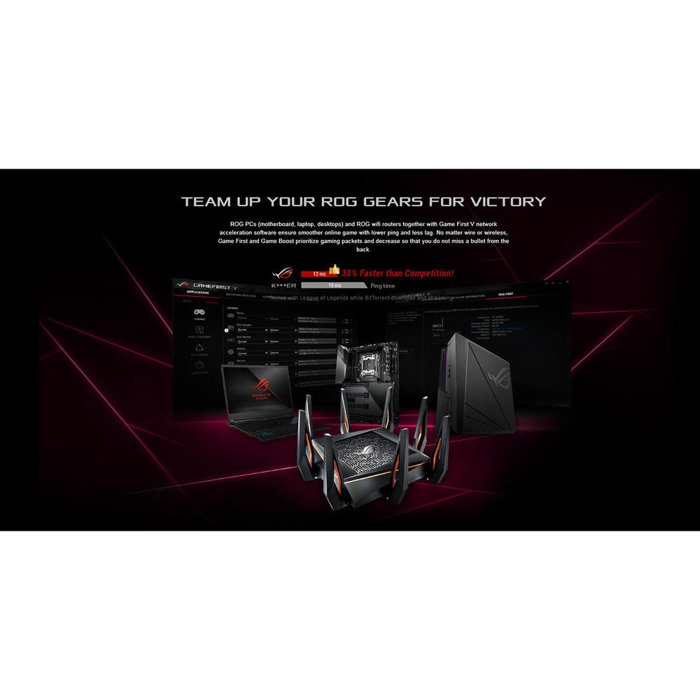 ASUS ROG GT-AX11000 Tri-Band Wi-Fi Gaming Router