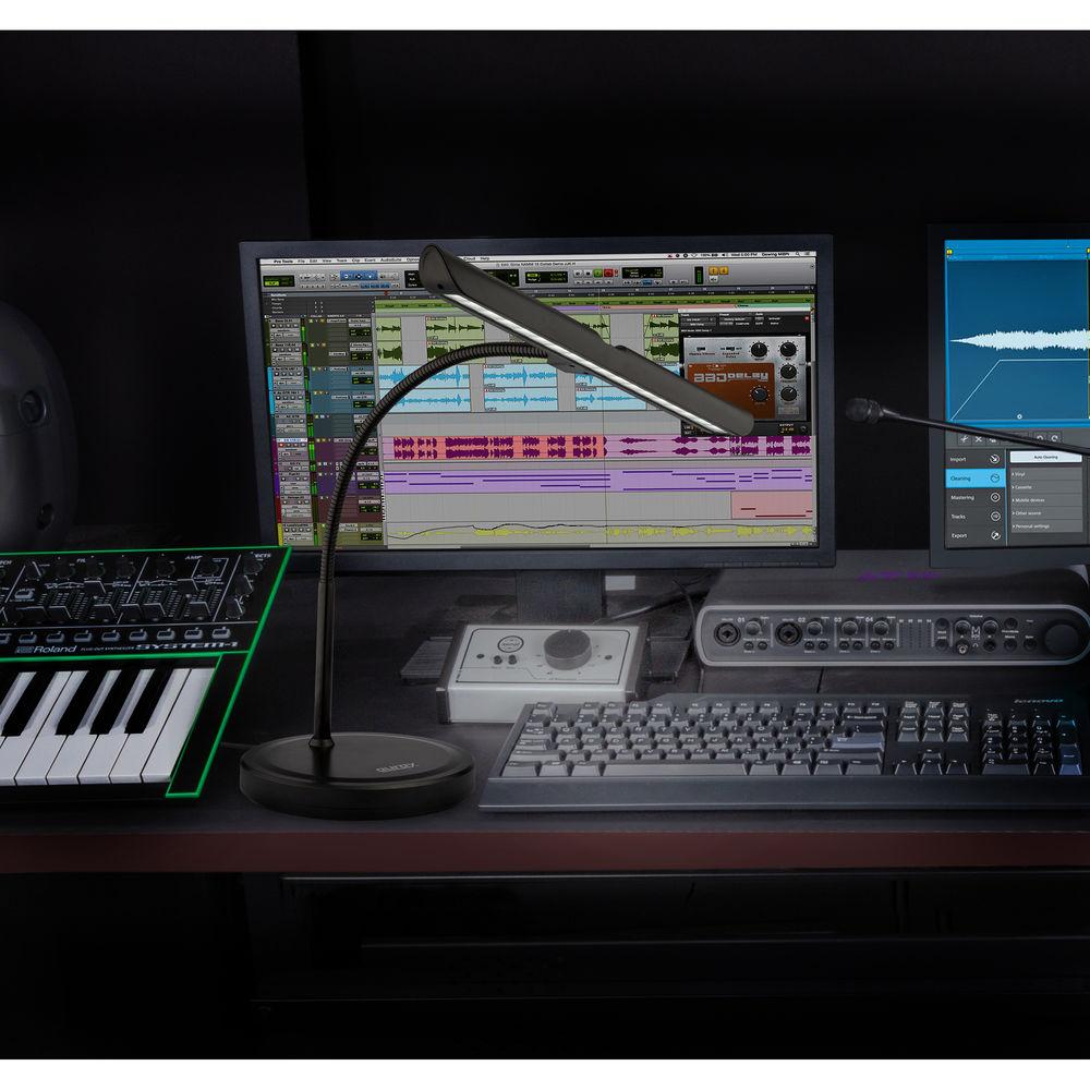 Auray M-LED18-DK 18-LED Desktop Music Gooseneck Light