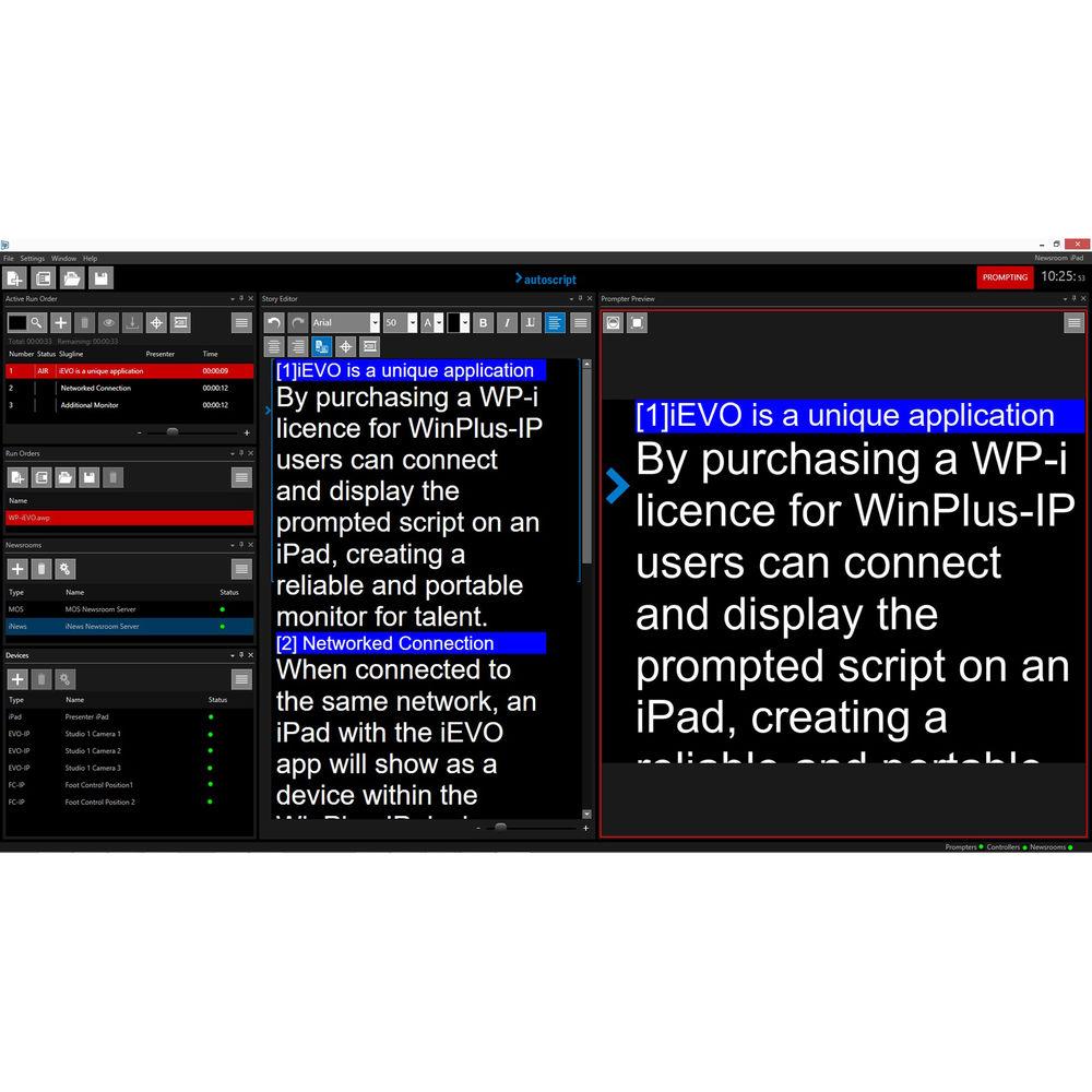 Autoscript WP-i iPad License