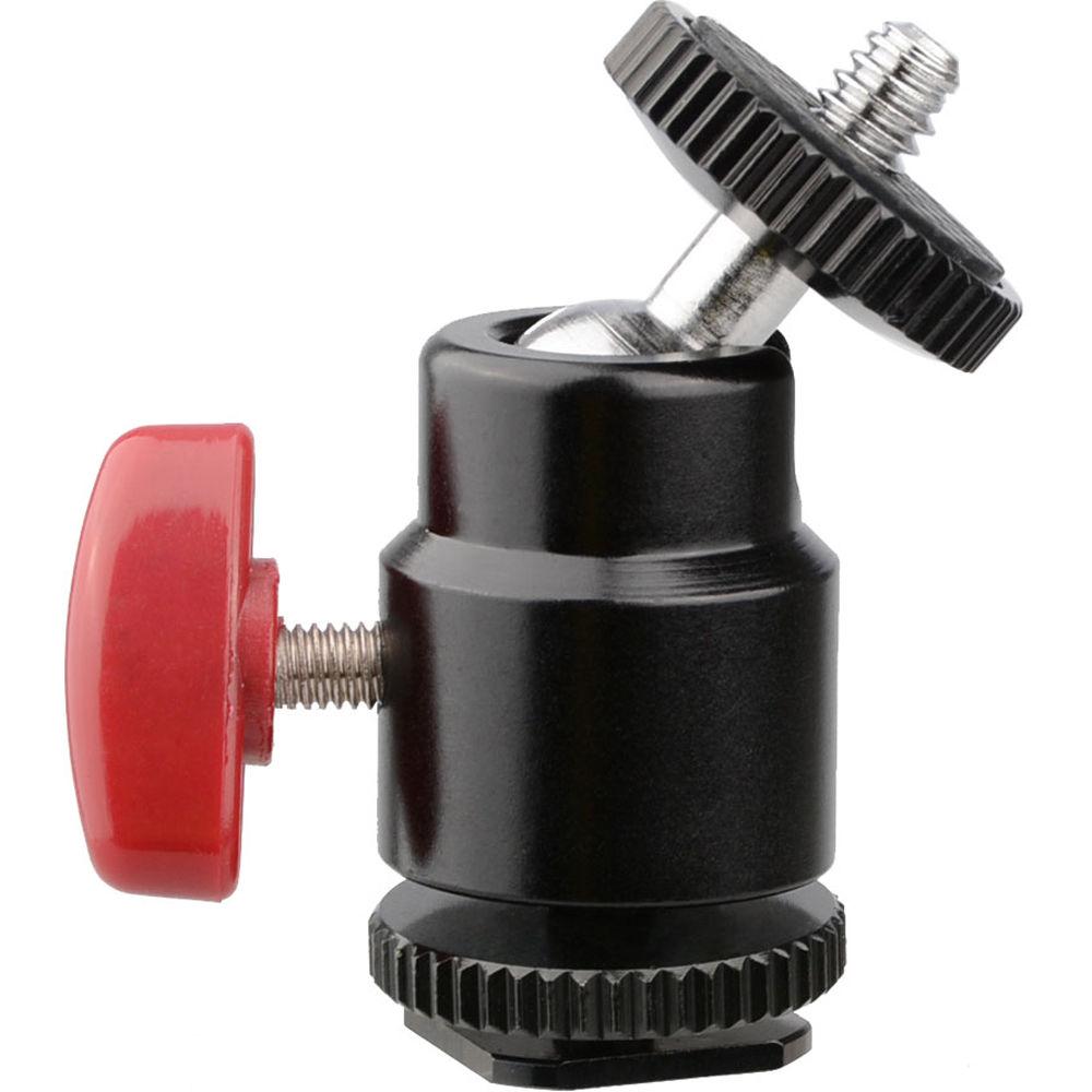 CAMVATE 1 4"-20 Mount Mini Ball Head for DSLR Vidicon Flash Trigger
