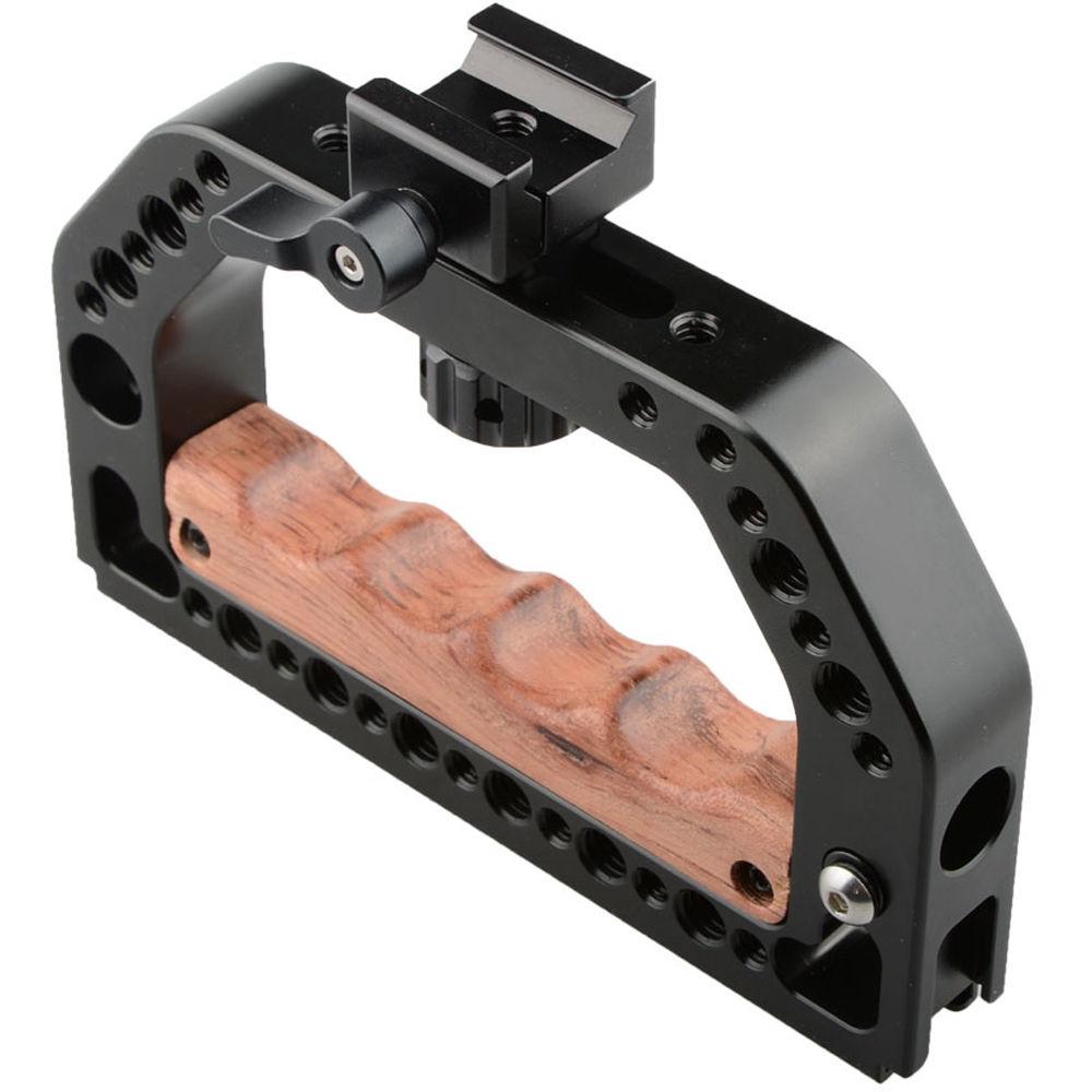 CAMVATE Top Handle with Wood Grip for Blackmagic URSA Mini