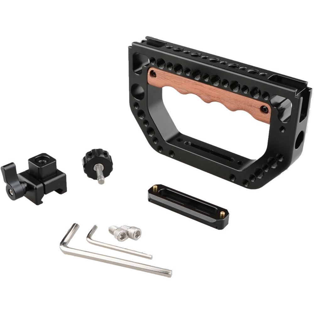 CAMVATE Top Handle with Wood Grip for Blackmagic URSA Mini