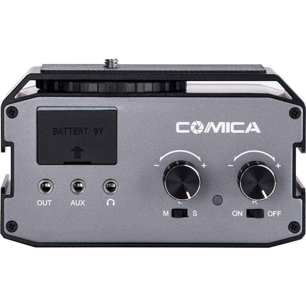 Comica Audio CVM-AX3 Dual-Channel Audio Mixer for DSLRs, Comica, Audio, CVM-AX3, Dual-Channel, Audio, Mixer, DSLRs