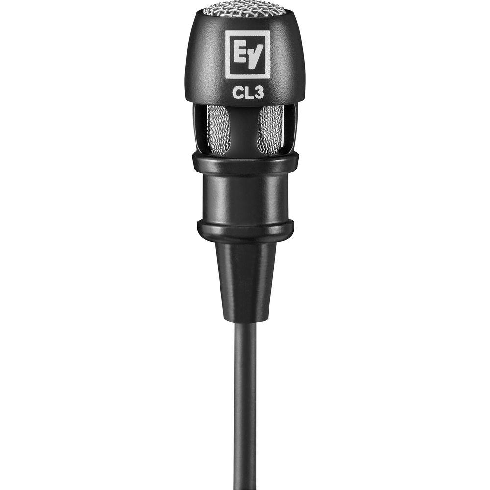 Electro-Voice RE3-ACC-CL3 Cardioid Lavalier Microphone with TA4F Connector