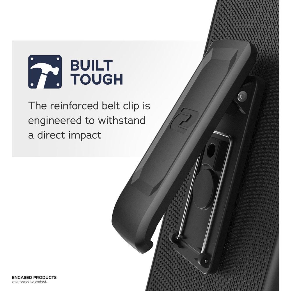 Encased SlimShield Case with Belt Clip Holster for iPhone X Xs