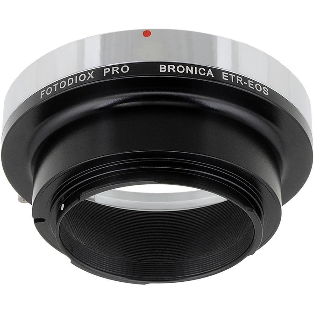 FotodioX Pro Lens Mount Adapter with Generation v10 Focus Confirmation Chip for Bronica ETR-Mount Lens to Canon EF or EF-S Mount Camera