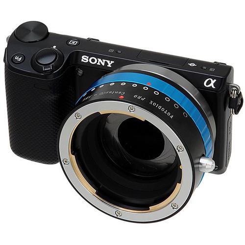 FotodioX Pro Mount Adapter for Contax N Lens to Sony E-Mount Camera