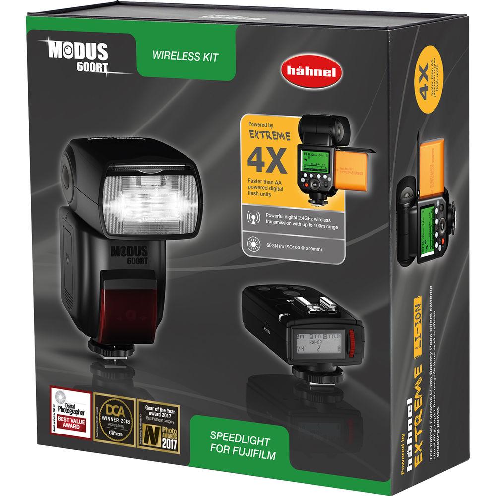 hahnel Modus 600RT Speedlight with Viper Transmitter Kit for Fujifilm DSLR Cameras