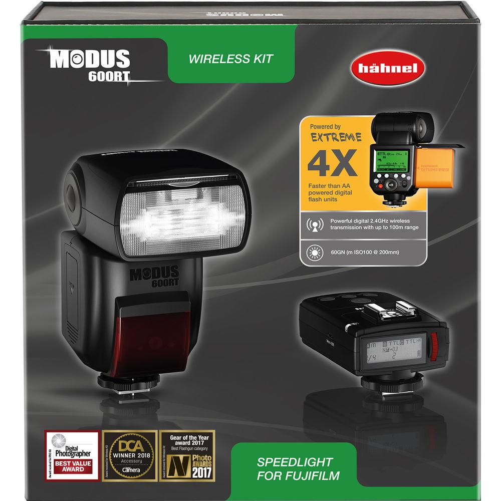 hahnel Modus 600RT Speedlight with Viper Transmitter Kit for Fujifilm DSLR Cameras