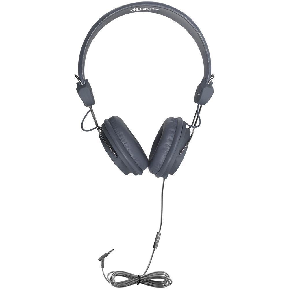 HamiltonBuhl Sack-O-Phones Favoritz Student Headphones with In-Line Microphones