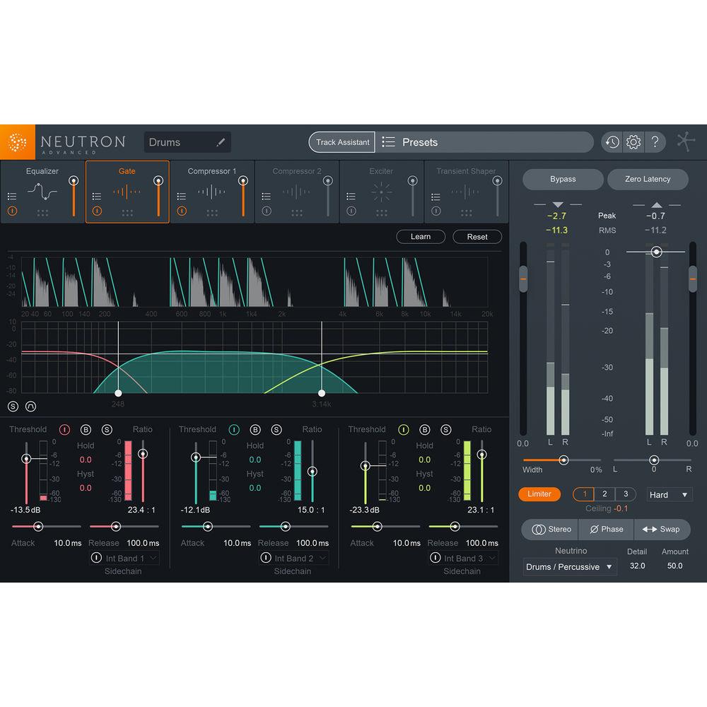 iZotope O8N2 Bundle - Mix and Master Software Bundle for Audio Production