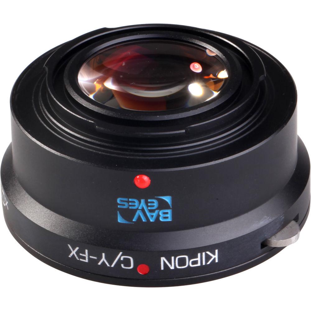 KIPON Baveyes 0.7x Lens Mount Adapter for Contax Yashica Lens to FUJIFILM FX-Mount Camera