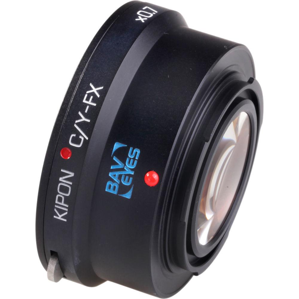 KIPON Baveyes 0.7x Lens Mount Adapter for Contax Yashica Lens to FUJIFILM FX-Mount Camera